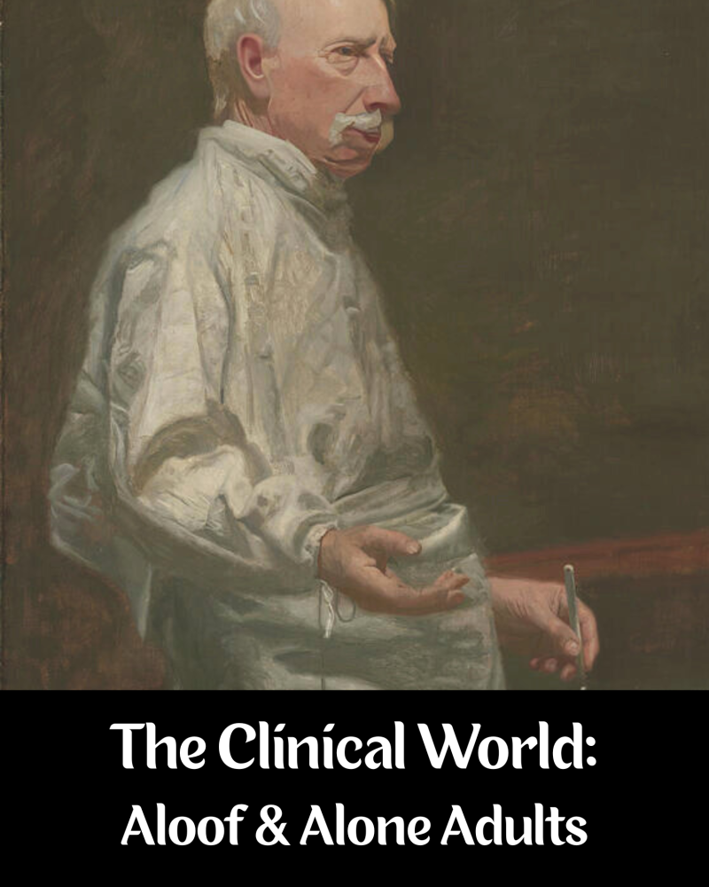 The Clinical World Aloof & Alone Adults